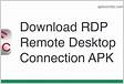 Baixar RDP Remote Desktop Connection APK no computado
